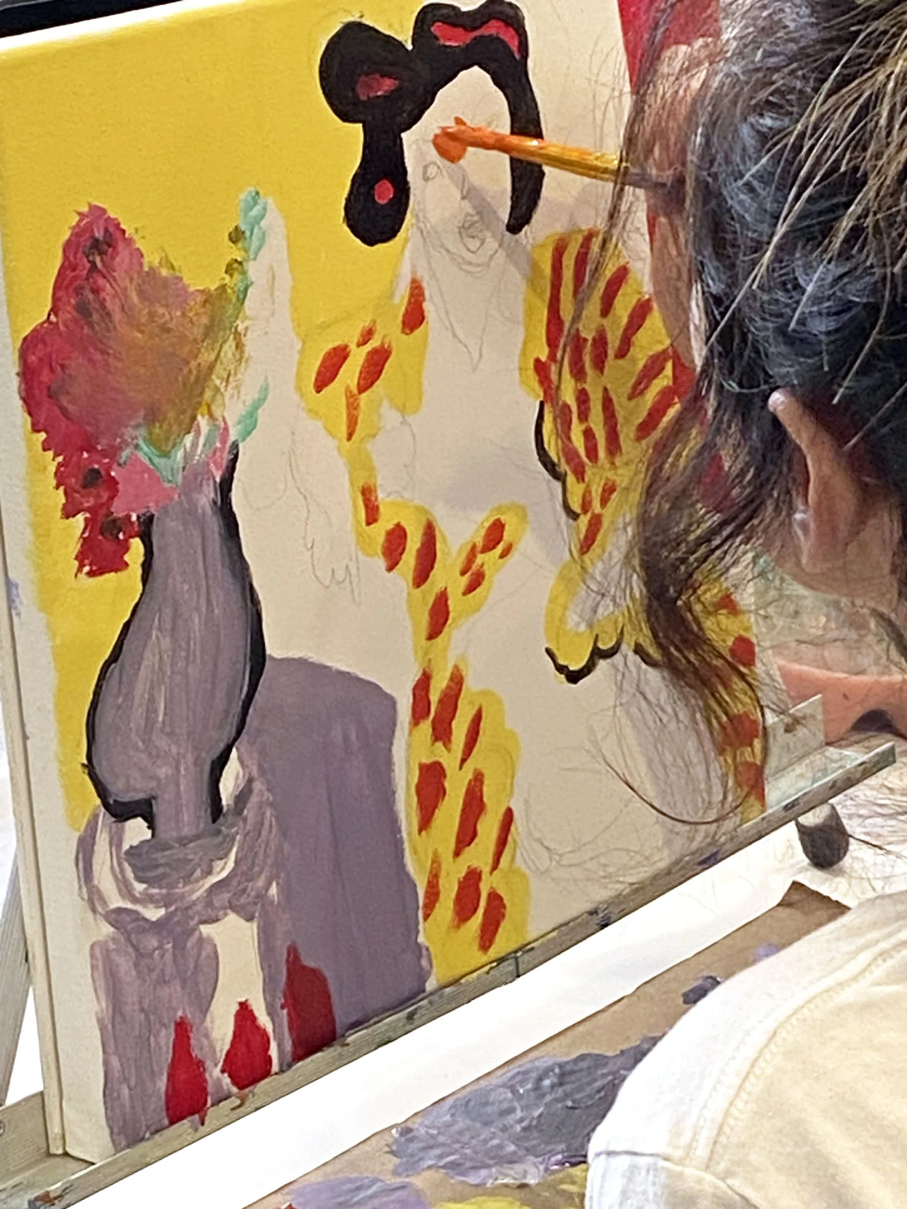 IMG_0244 Lindsay Paints matisse yellow robe.jpeg