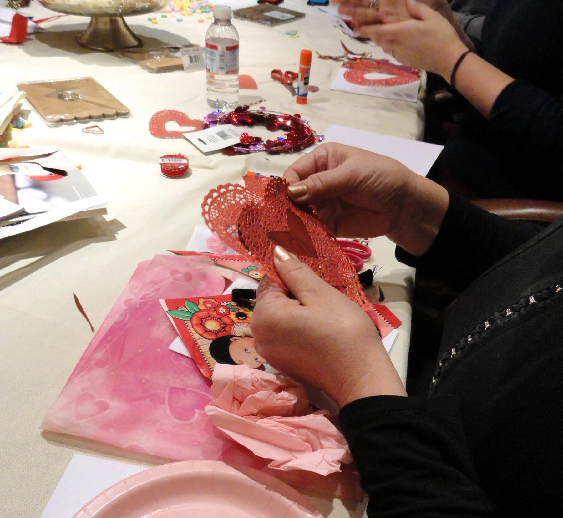 Making a Collaged  Valentine.JPG