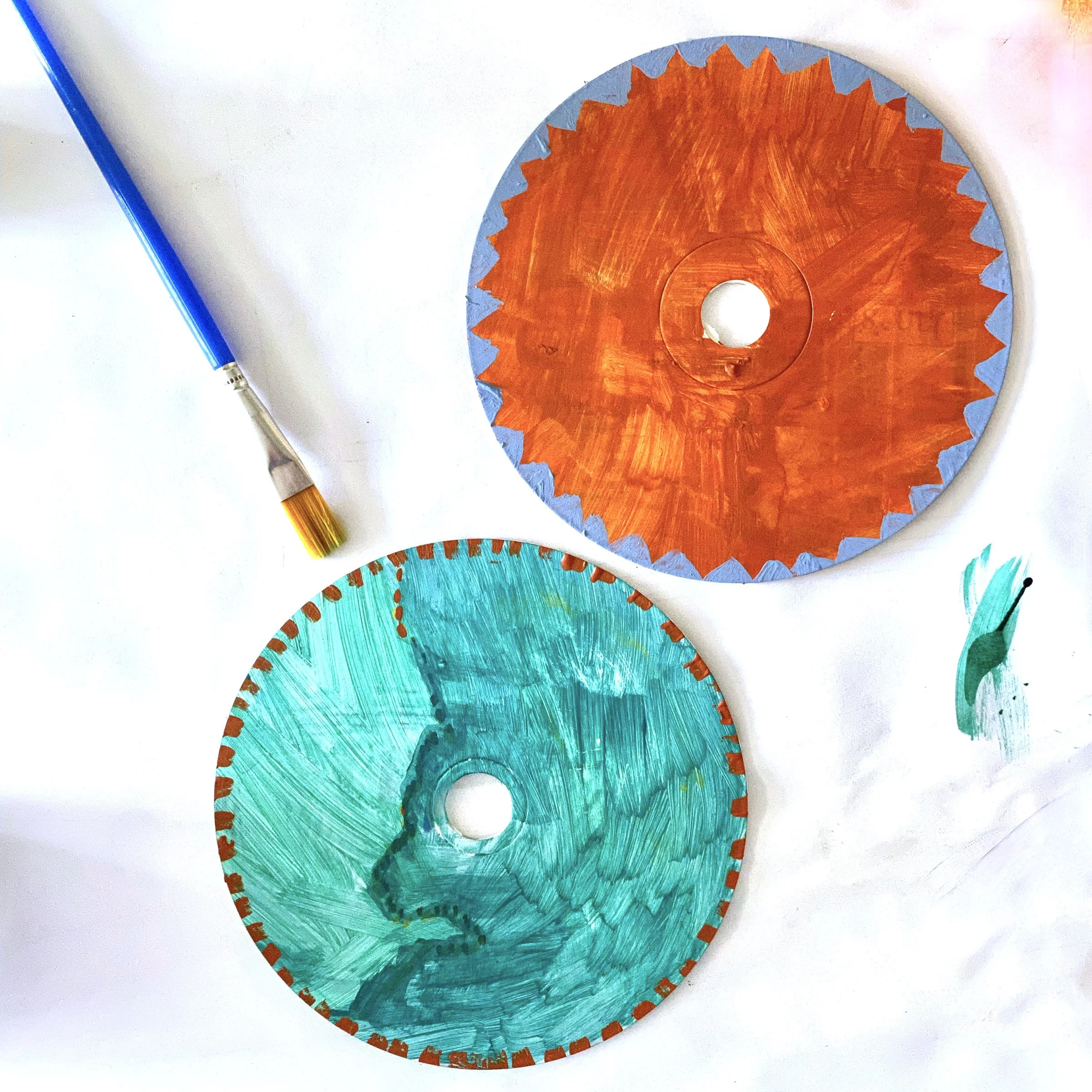 IMG_1222D Painted CDs.JPG