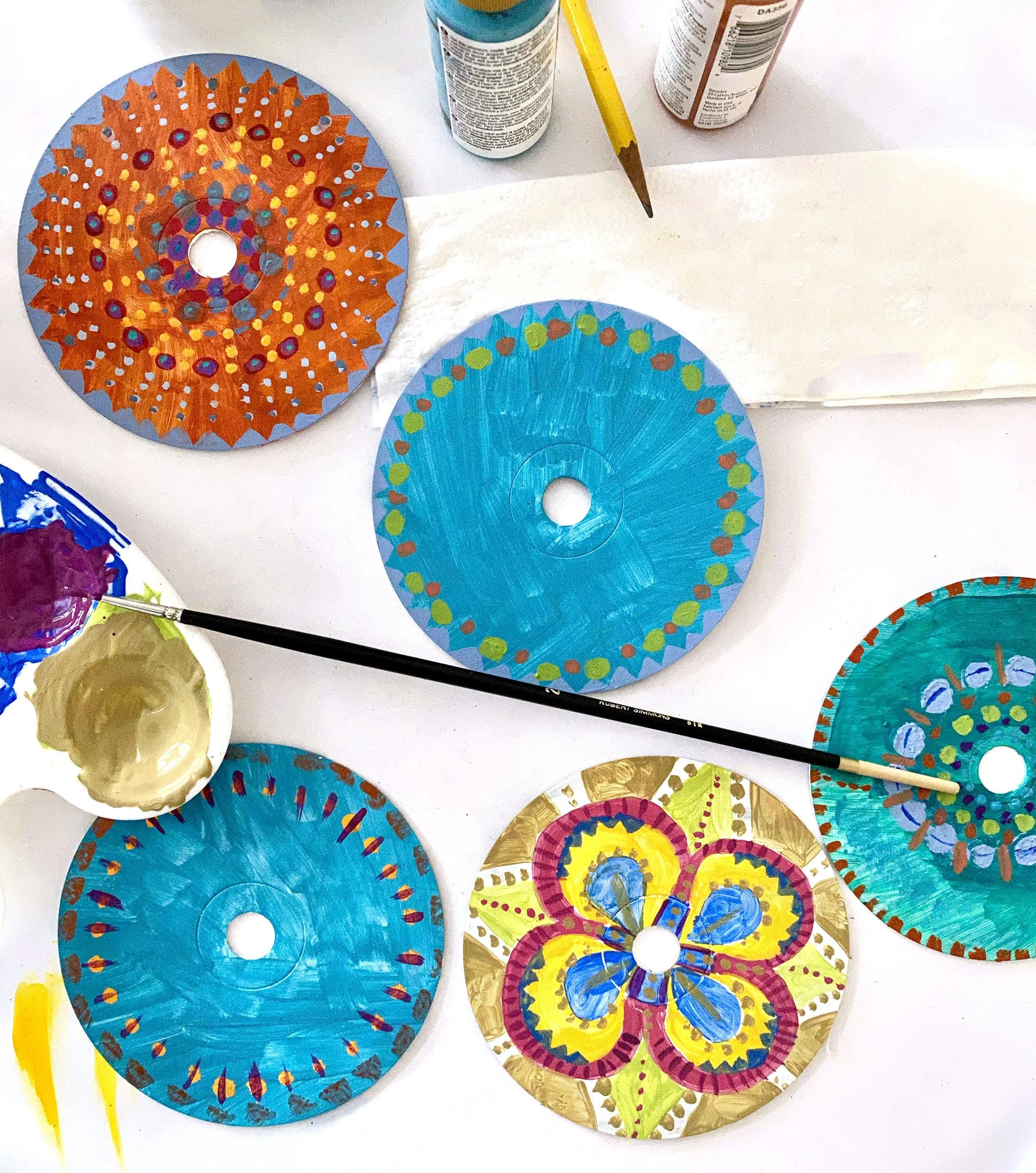 IMG_1286D Painted CDs.JPG