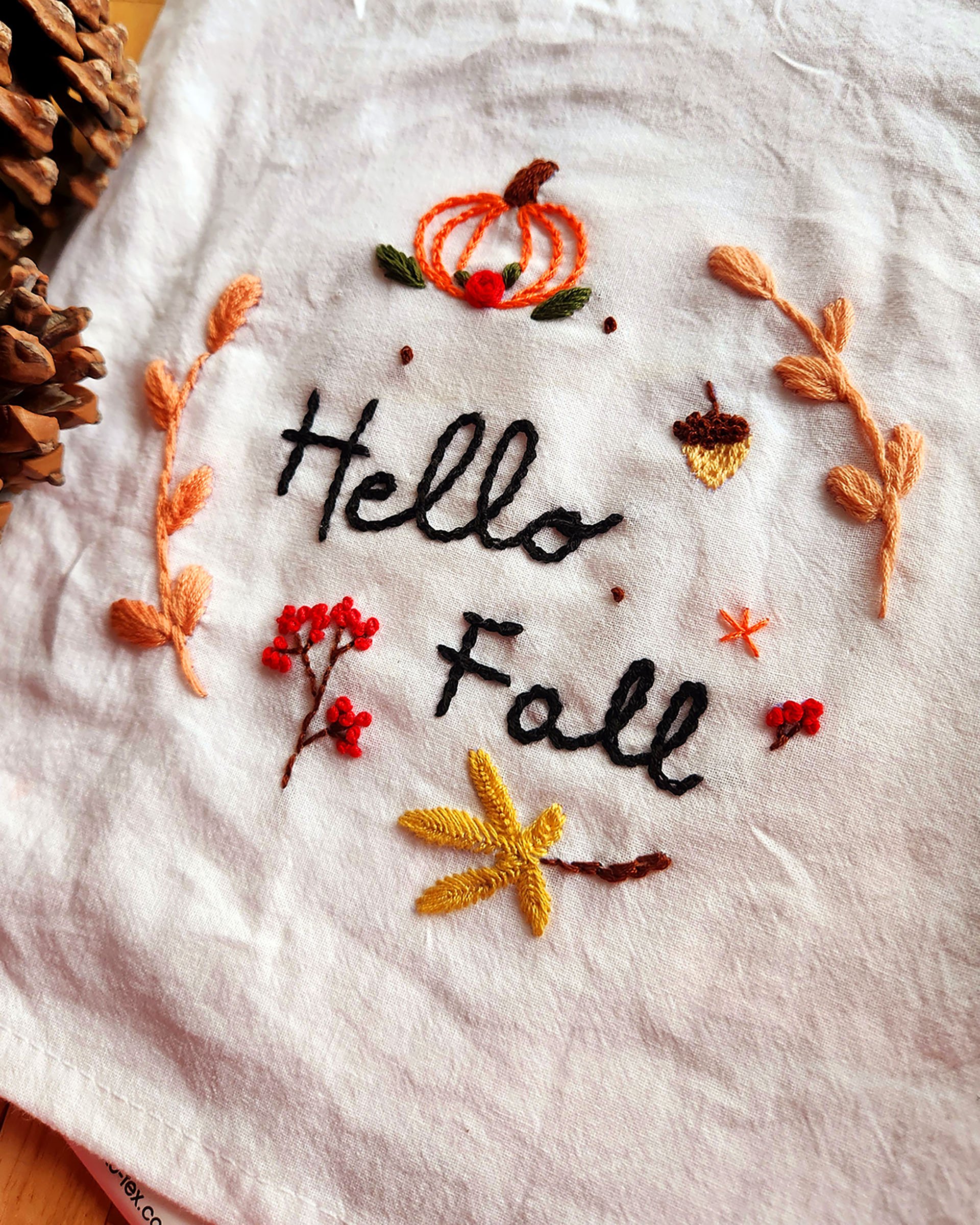 Fall Embroidered towel diaag.jpg