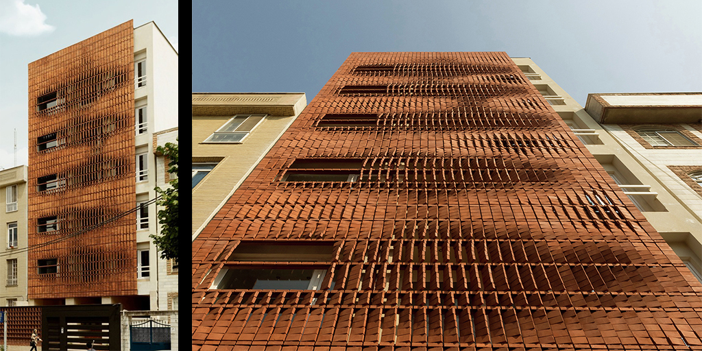 Images courtesy of Archdaily - http://www.archdaily.com/775030/cloaked-in-bricks-admun-design-and-construction-studio