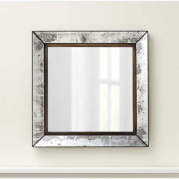 Dubois Large Square Wall Mirror - $199