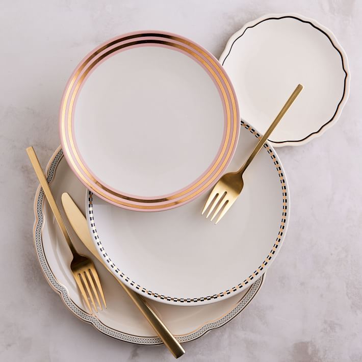 Fishs Eddy Gilded Dinnerware Set - West Elm