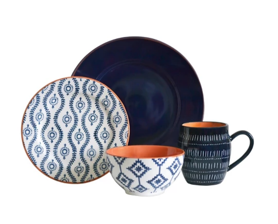 Tangiers Blue Dinnerware Set - Target