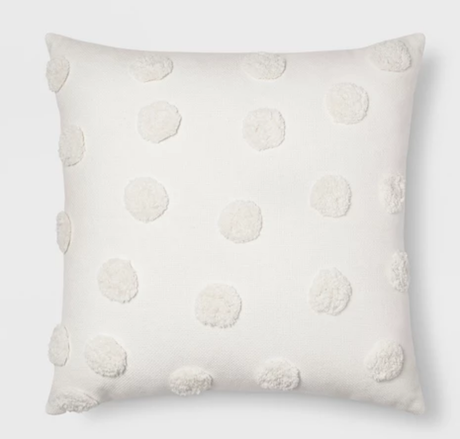 Pom Throw Pillow - $17.99