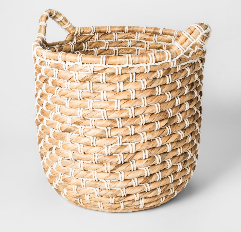 Water Hyacinth Decorative Basket - $29.99