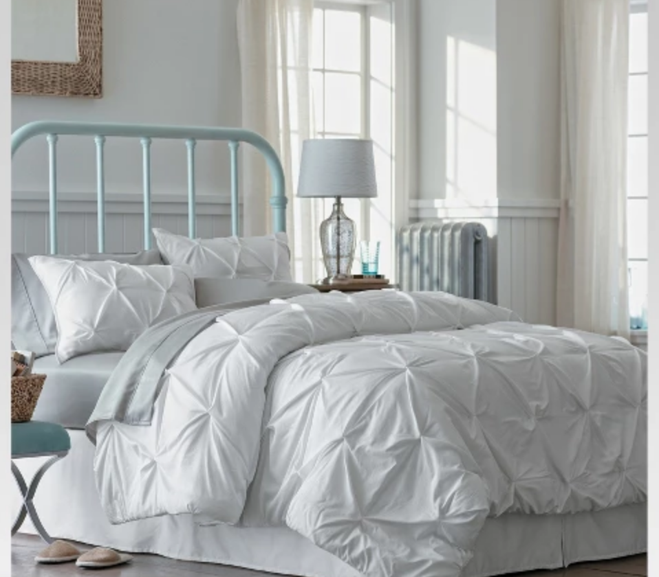 Pinched Pleat Comforter Set - $85.49 for King