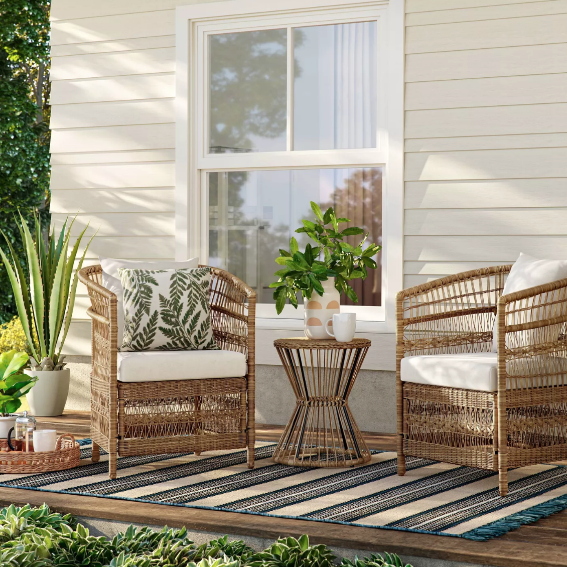 Mulberry Three Piece Patio Chat Set - $405