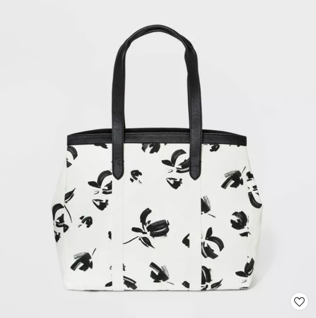 Zip Closure Tote Handbag - $29.99 from Target