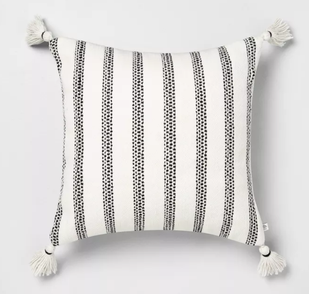 18x18 Stripe Square Pillow - $24.99 from Target