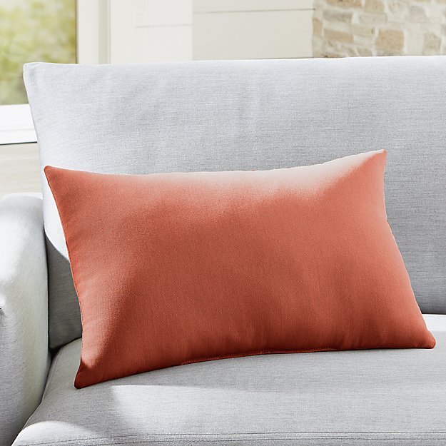 Sunbrella ® 20"x13" Outdoor Pillow - $34 from Crate and Barrel