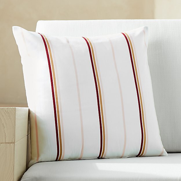 20"X20" Estrada Stripe Outdoor Pillow - $27.97 from CB2