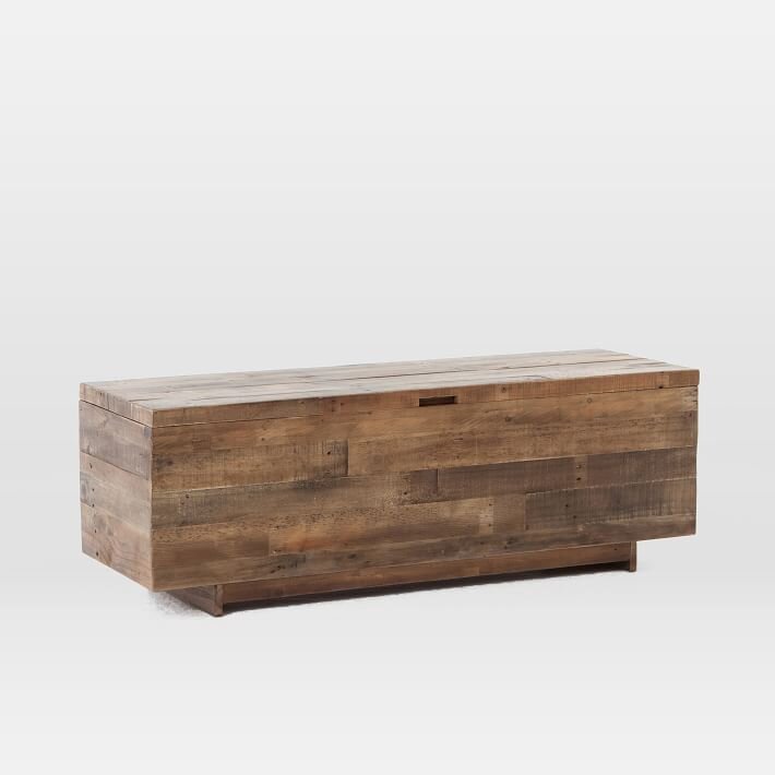 Emmerson® Reclaimed Wood Storage Bench - $699 - West Elm