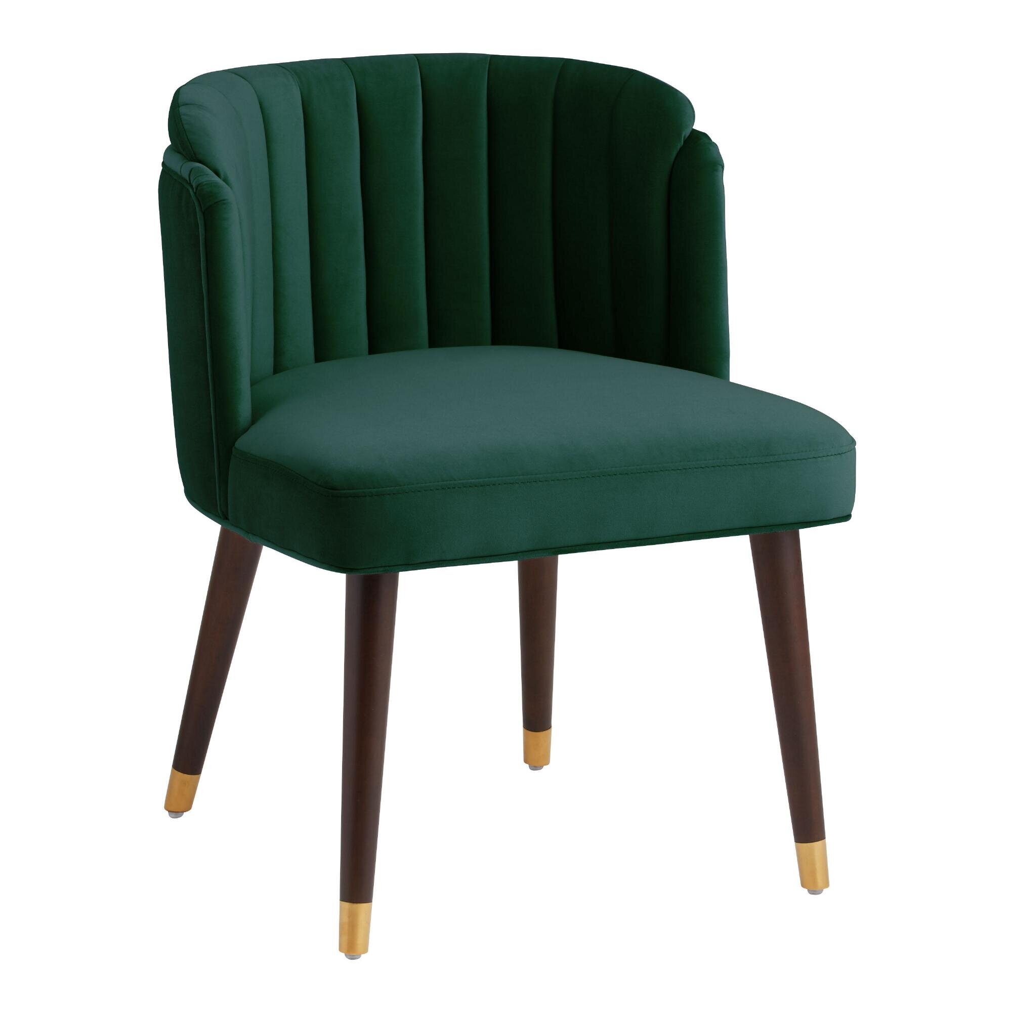 World Market - Velvet Channel Back Isadora Dining Chair Set Of 2 - $359.98 