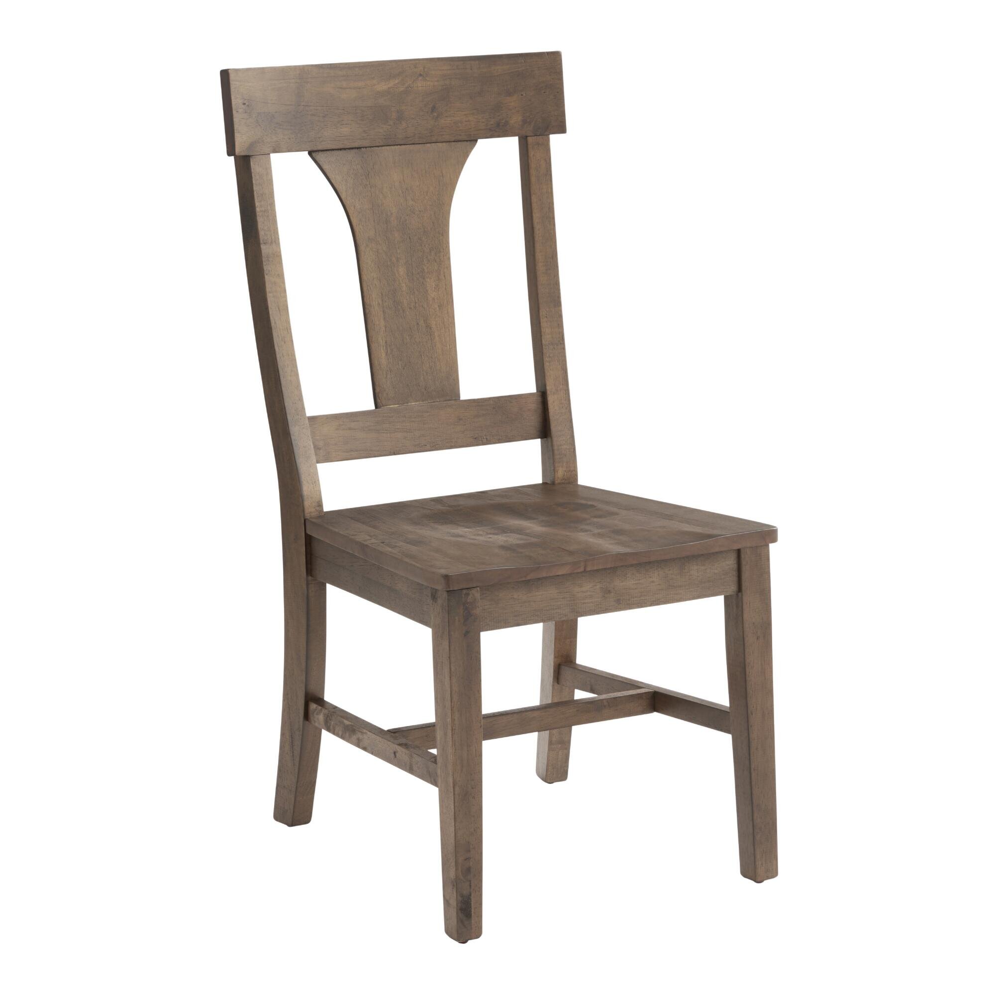World Market - Rustic Wood Brinley Dining Chairs Set Of 2 - $279.98