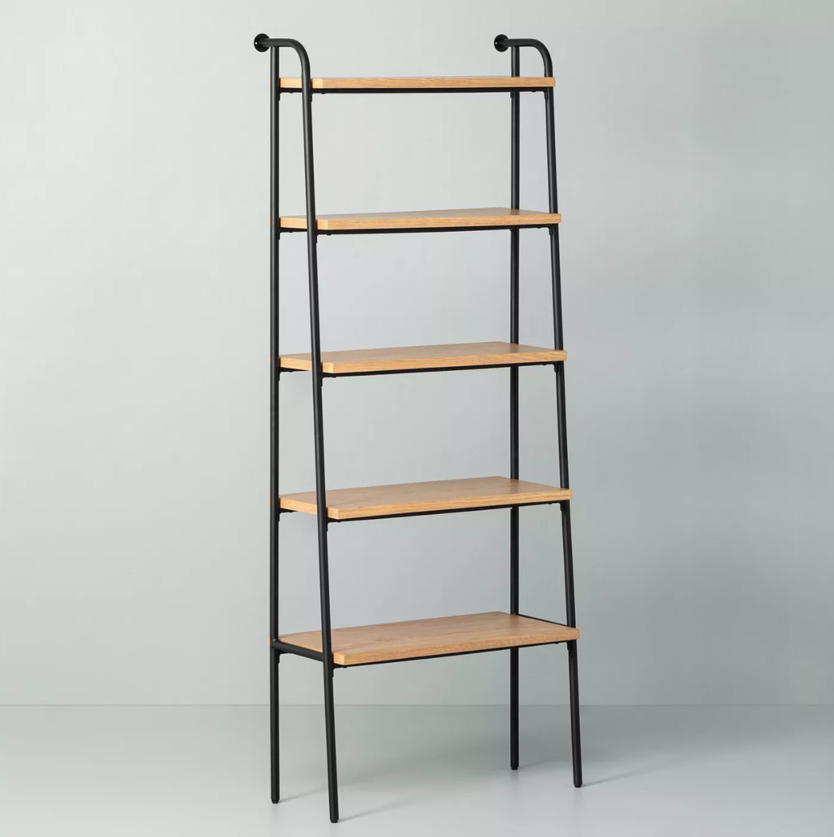 Target - Wood &amp; Wire Ladder Bookshelf - $149.99
