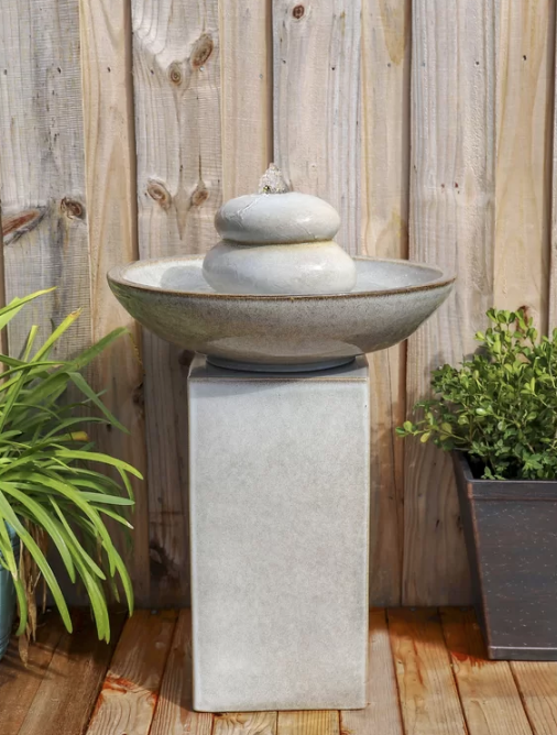 Wayfair - Ceramic Fountain with Light - $289.99