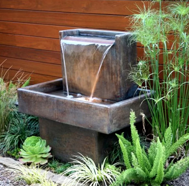 Wayfair - Concrete Water Fountain - $949.99