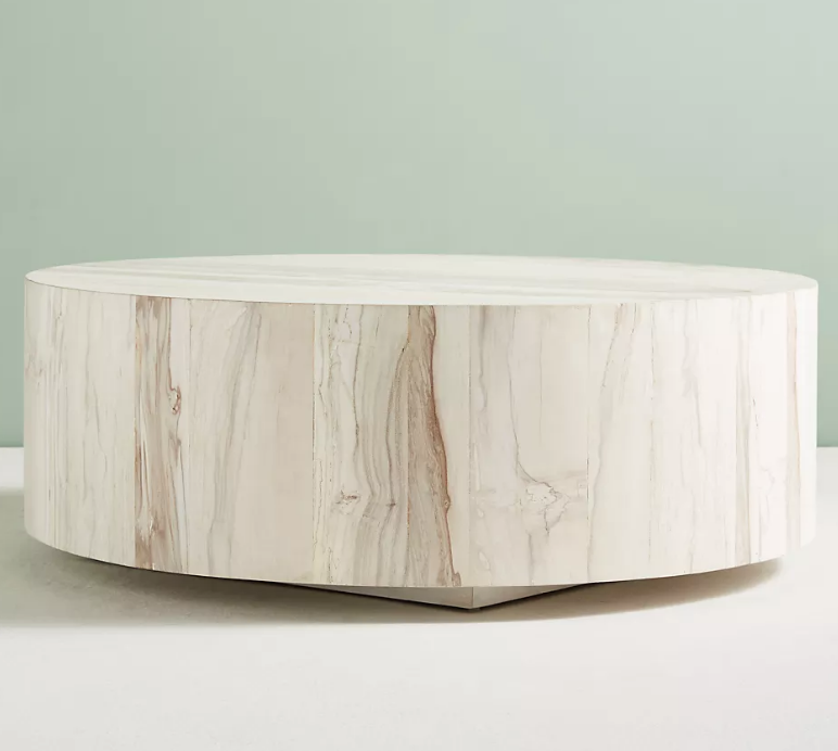 Swirled Drum Reclaimed Coffee Table - Anthropologie - $1,298