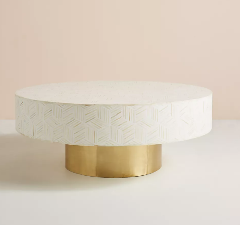 Optical Inlay Coffee Table - Anthropologie - $1,398