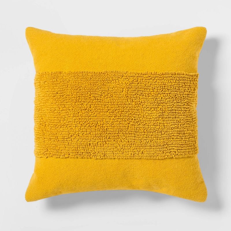 Modern Tufted Square Throw Pillow - Target - $19.99