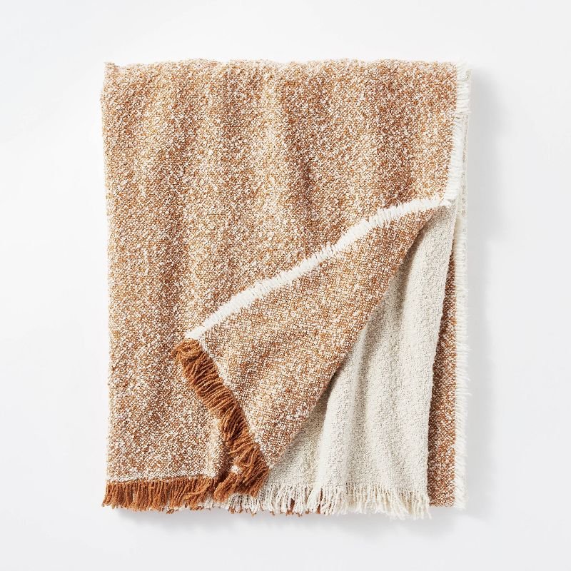 Color Block Boucle Throw Blanket - Target - $25