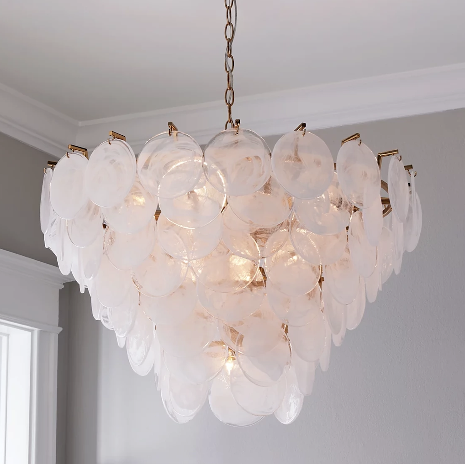 Bali Shell Chandelier - $1,956 - Shades of Light 