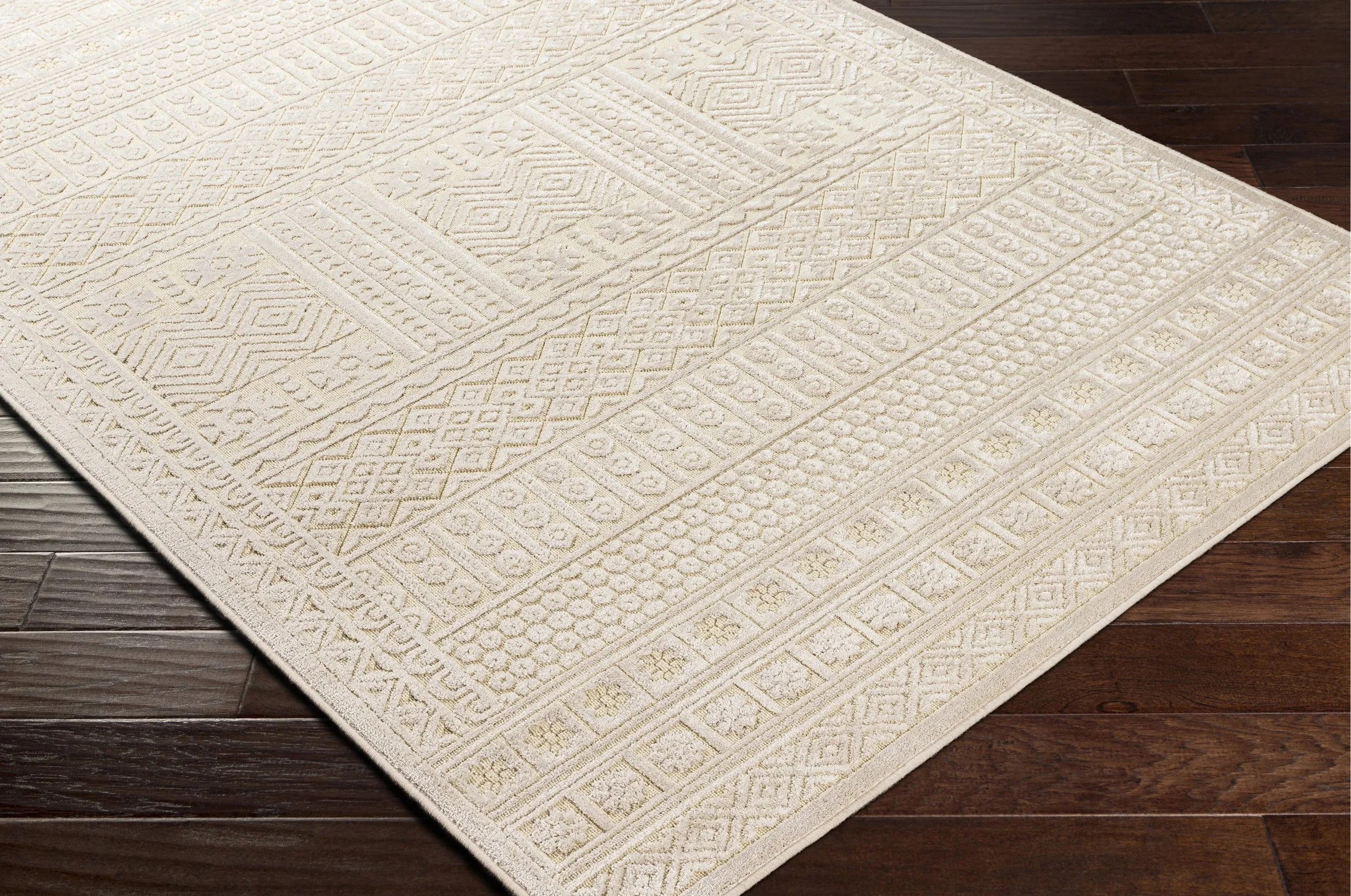 Joss &amp; Main - $130 - Emrys Cream/Beige Rug