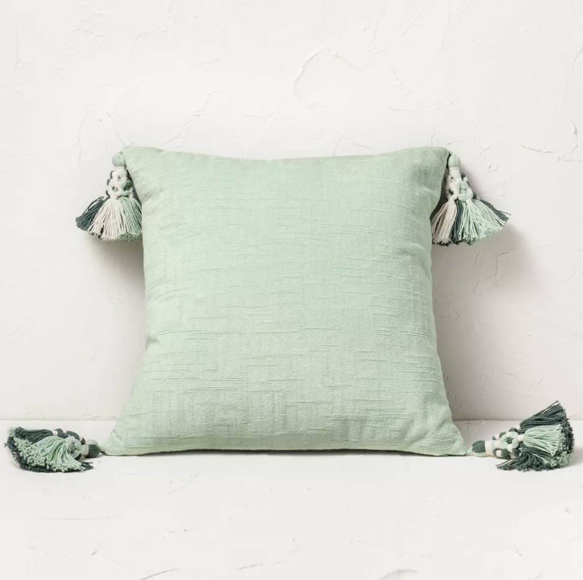 Target - $25 - Cotton Chenille Square Throw Pillow
