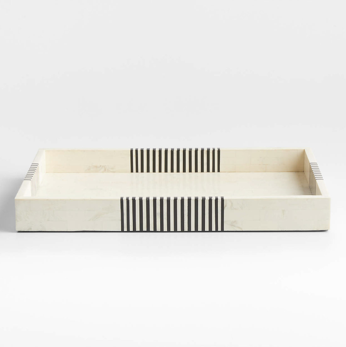 Crate &amp; Barrel - $199 - Clara Resin Inlay Decorative Tray