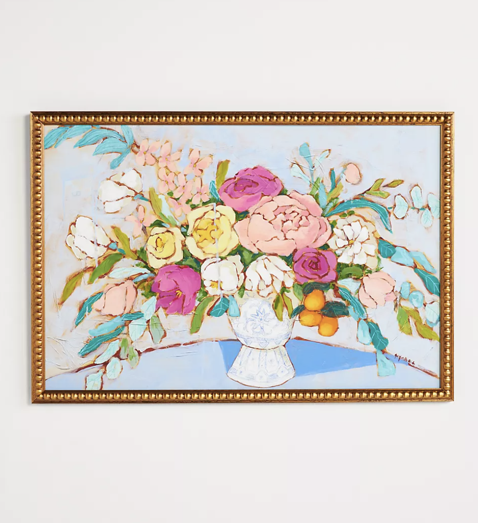 Anthropologie - $488 - Bouquet of Hope Wall Art