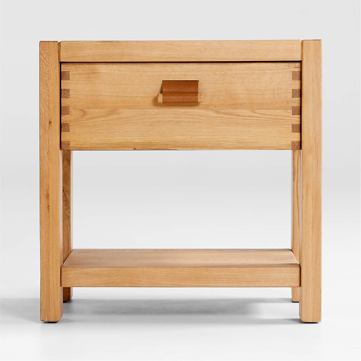 Crate &amp; Barrel - $549 - Bremond Oak Nightstand