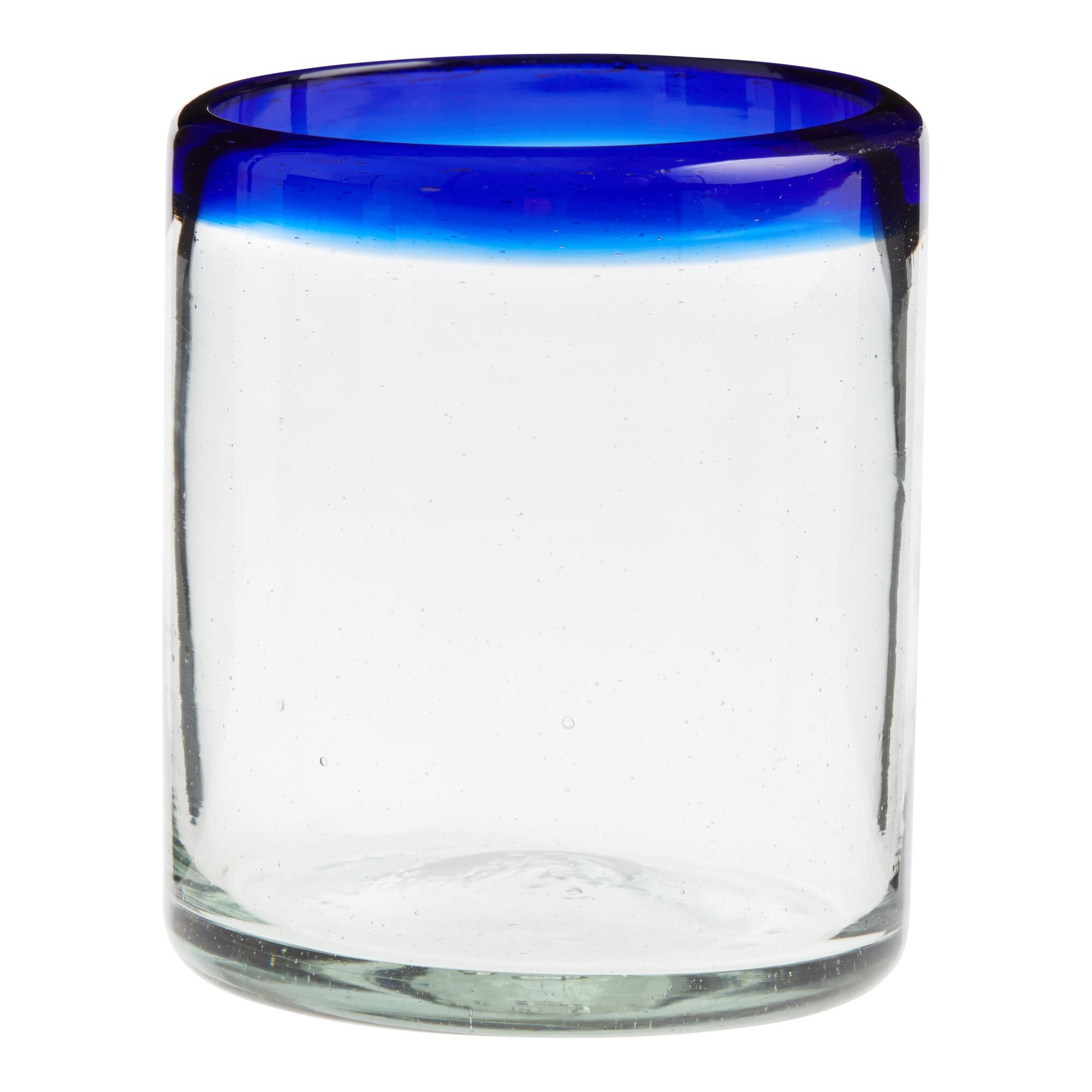 World Market - $27.96 - Rocco Blue Double Old Fashioned Glass Set Of 4