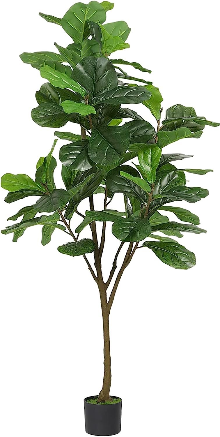 Artificial Fiddle Leaf Fig Tree 6ft Tall - $89.99