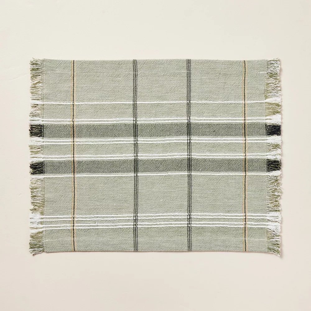 Textured Plaid Woven Placemat - $4.99