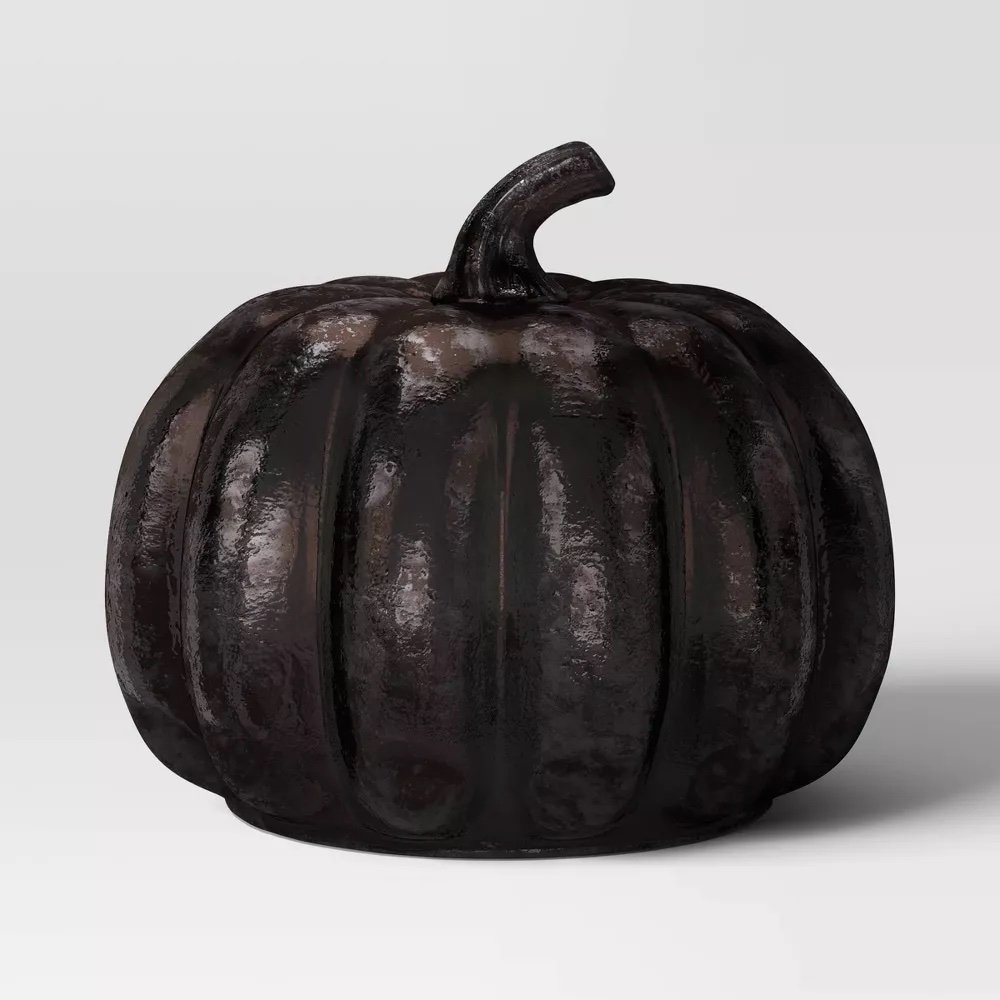 Halloween Glass Pumpkin - $15 - Target 