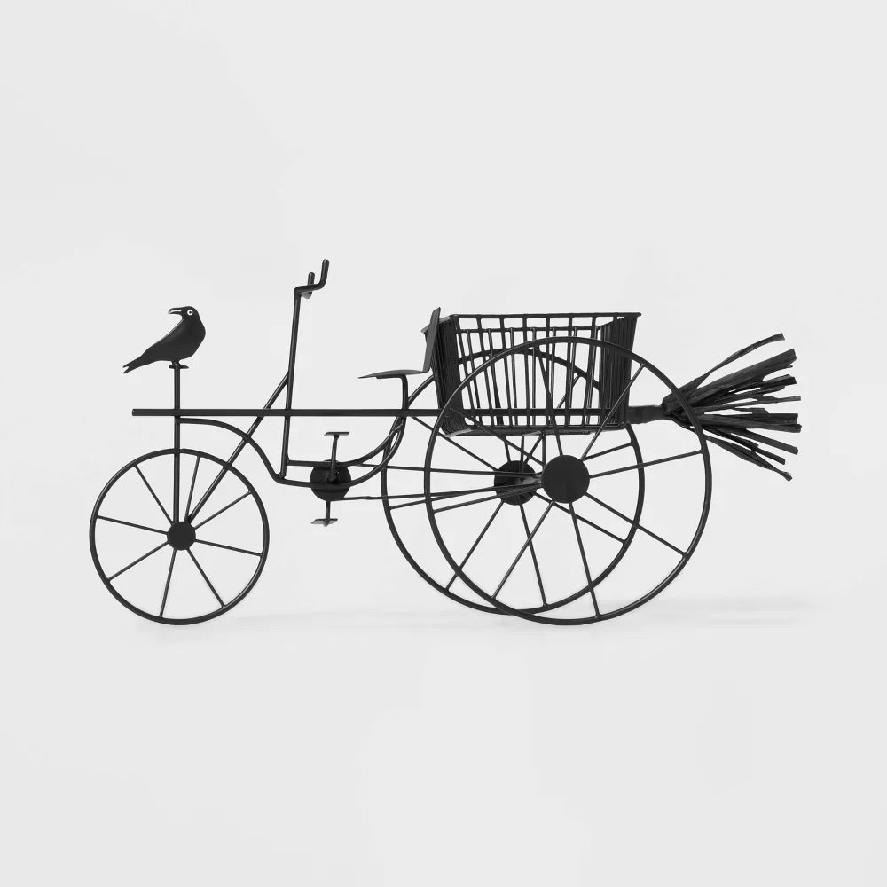 Black Three Wheel Bike Decorative Prop - $10 - Target