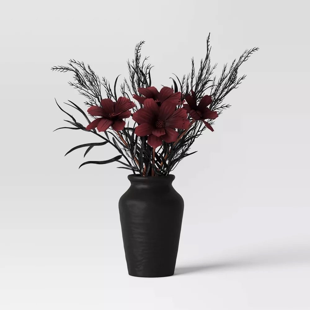 Halloween Grass and Floral Plant Arrangement - $15 - Target