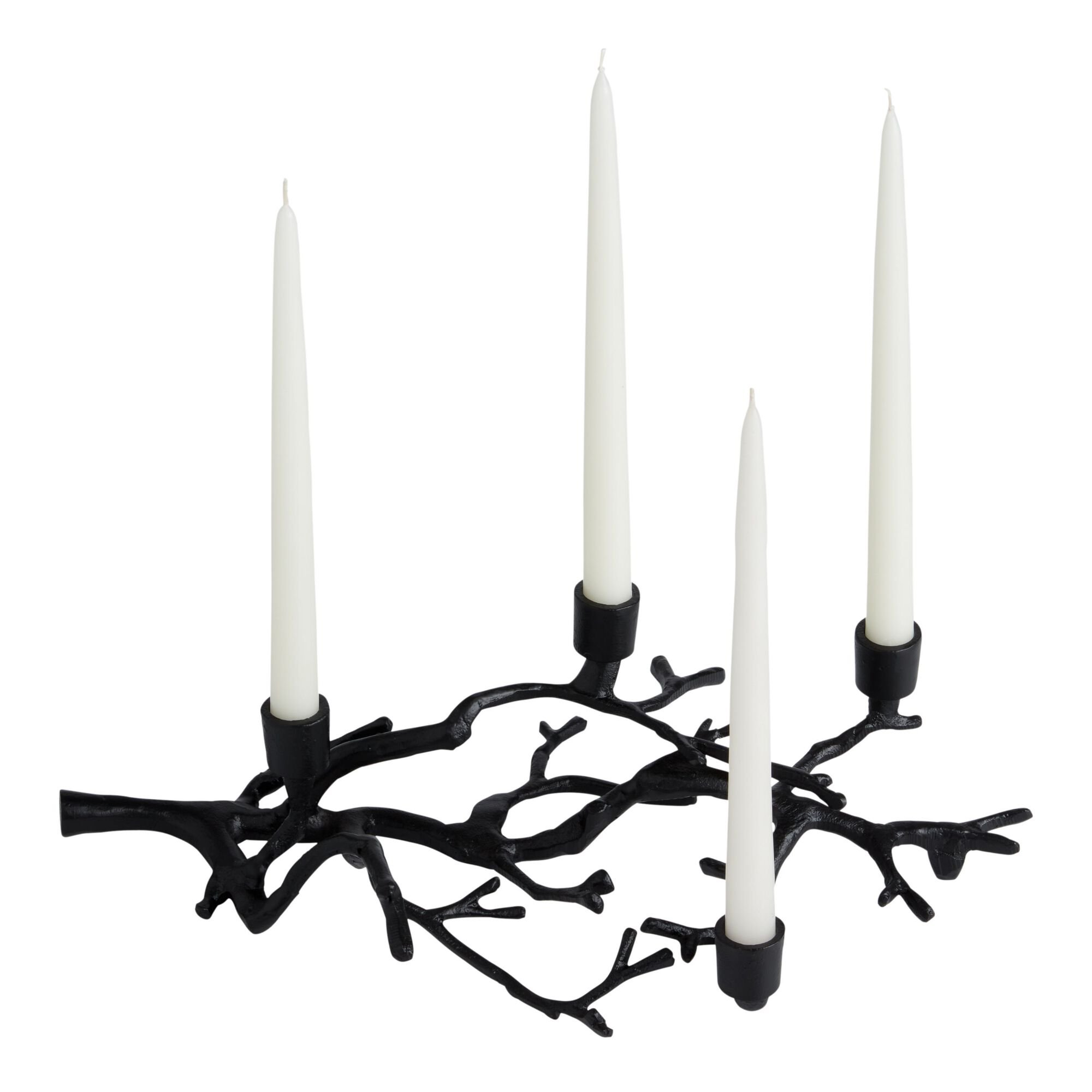 Black Branch 4 Taper Candle Holder - $34.99 - World Market