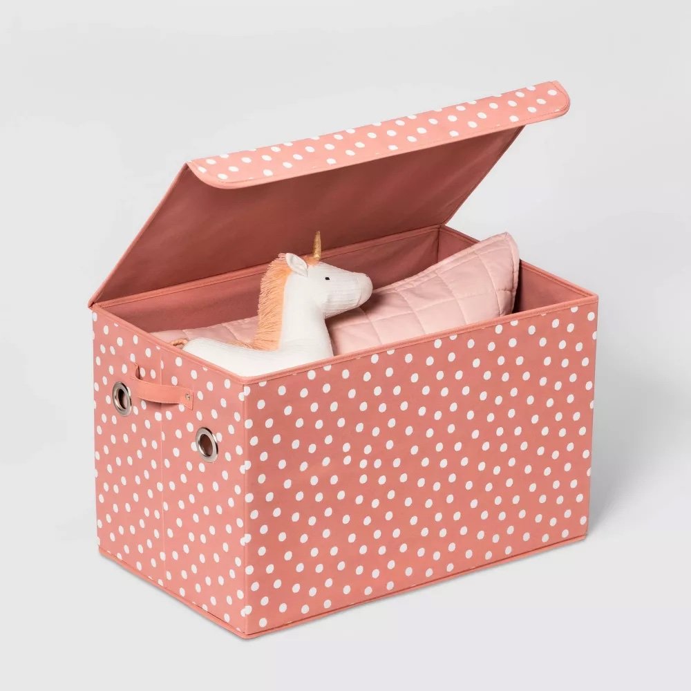 Target - $30 - Large Rectangle Dot Kids' Storage Bin