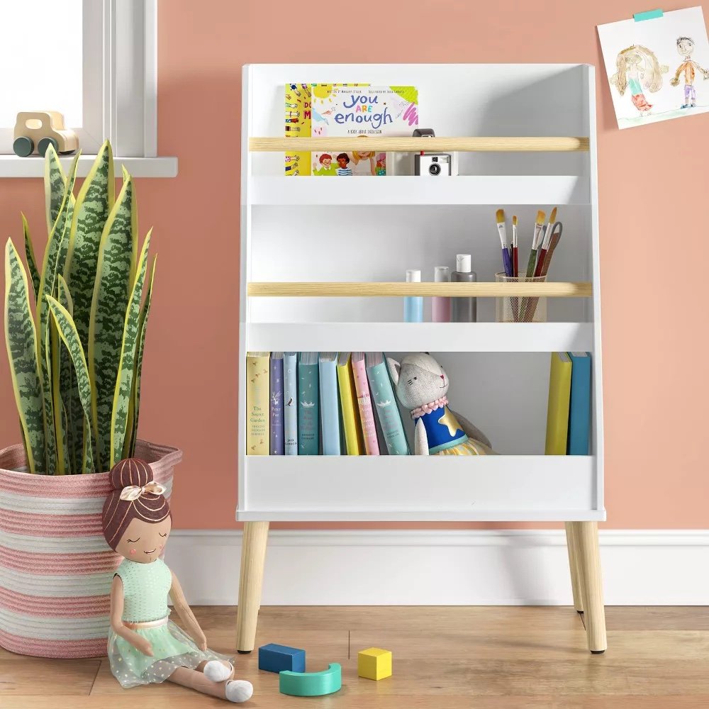 Target - $145 - Modern Tall Three Shelf Kids' Bookshelf