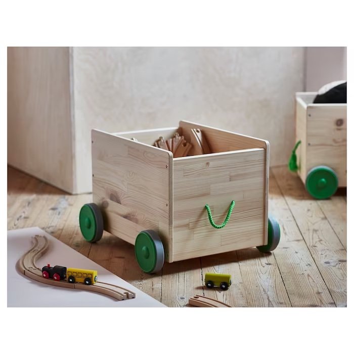 IKEA - $49.99 - Toy storage with casters
