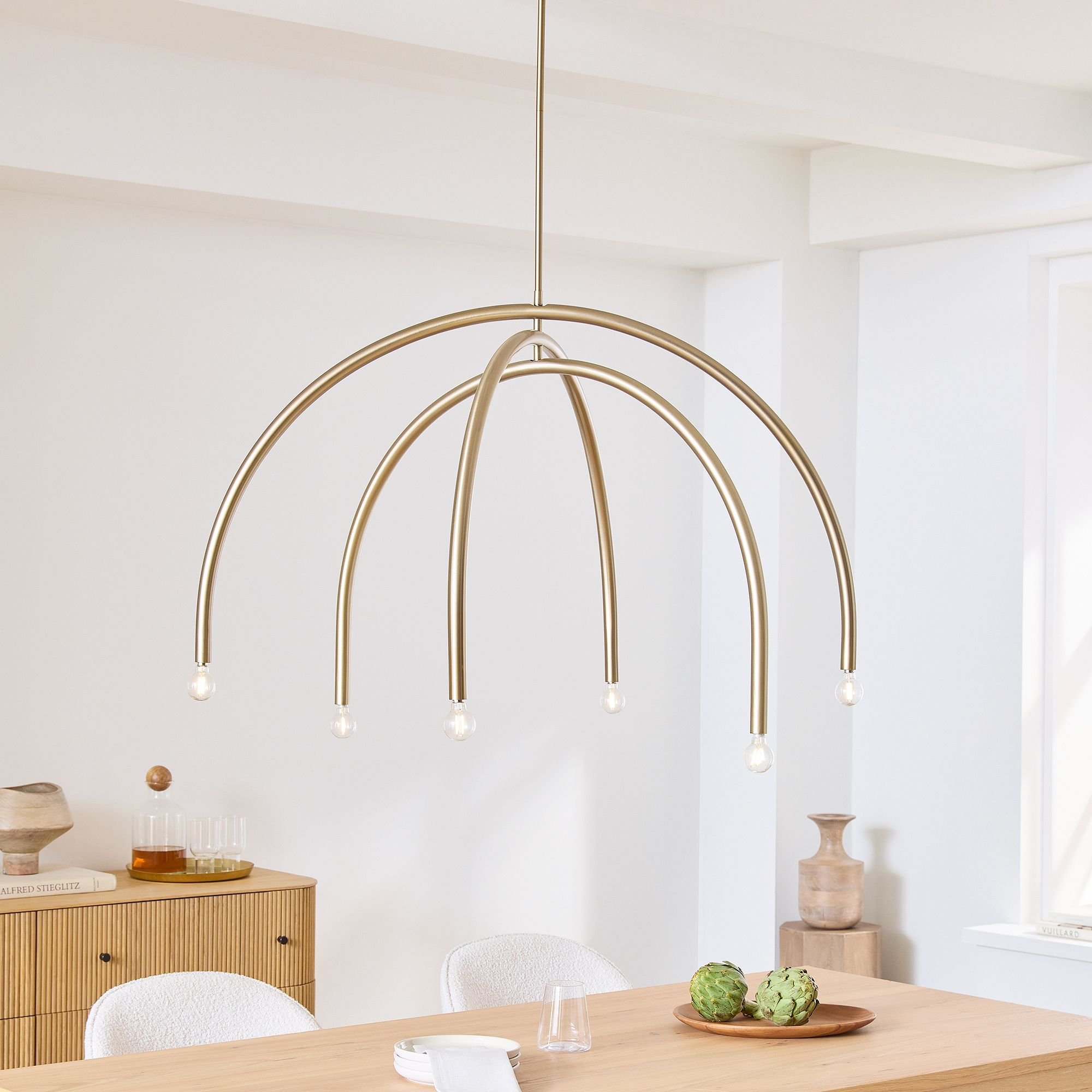 West Elm - $449 - Arc Chandelier