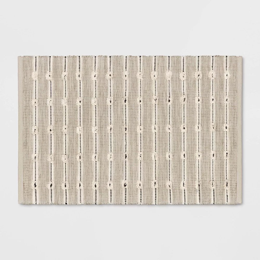 Target - $20 - Woven Striped Flatweave Rug