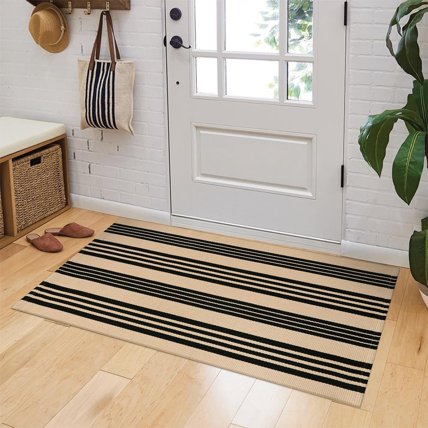 Amazon - $19.99 - OJIA Front Door Mat 24"x51"