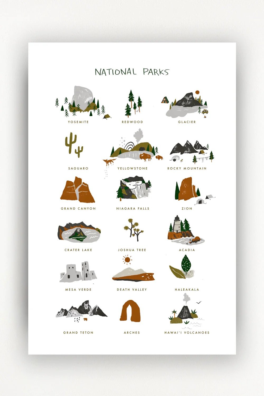 Clementine Kids - Starting at $24 - National Parks Art