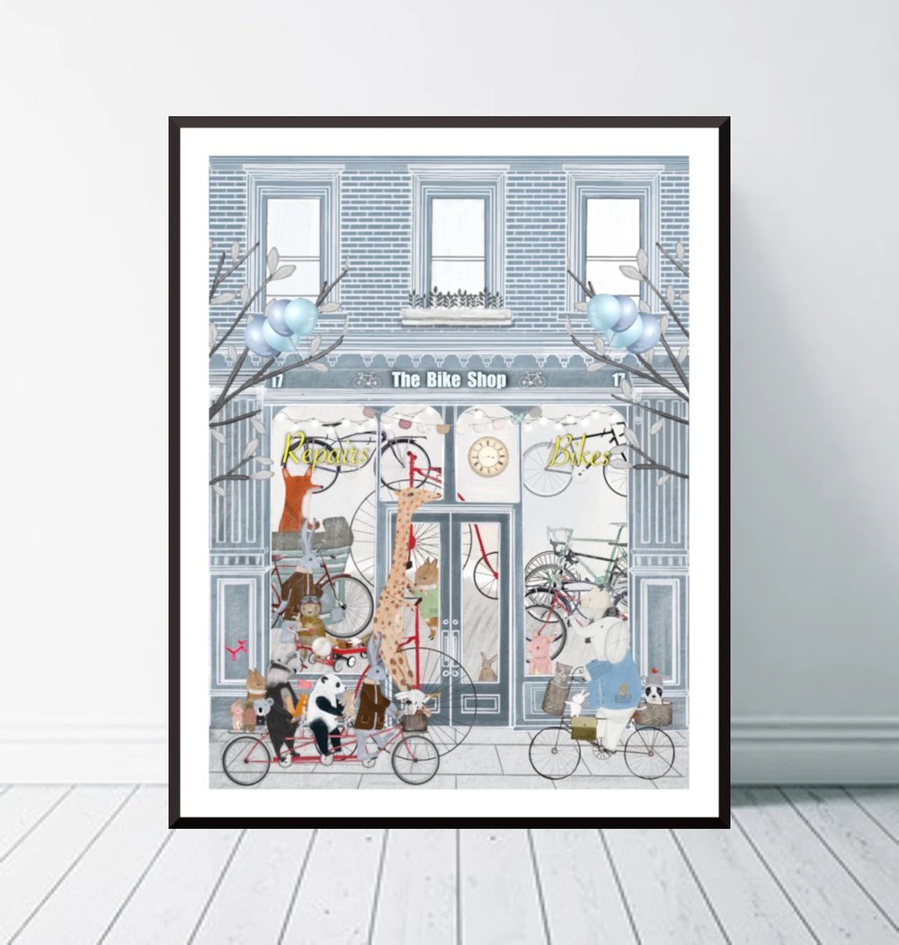Etsy - $28.07 - Little Bicycle Shop