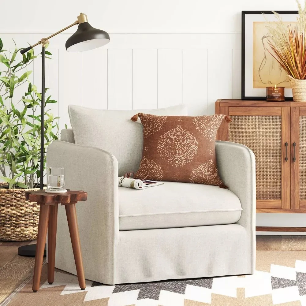 Target - $365 - Berea Slouchy Lounge Chair with French Seams