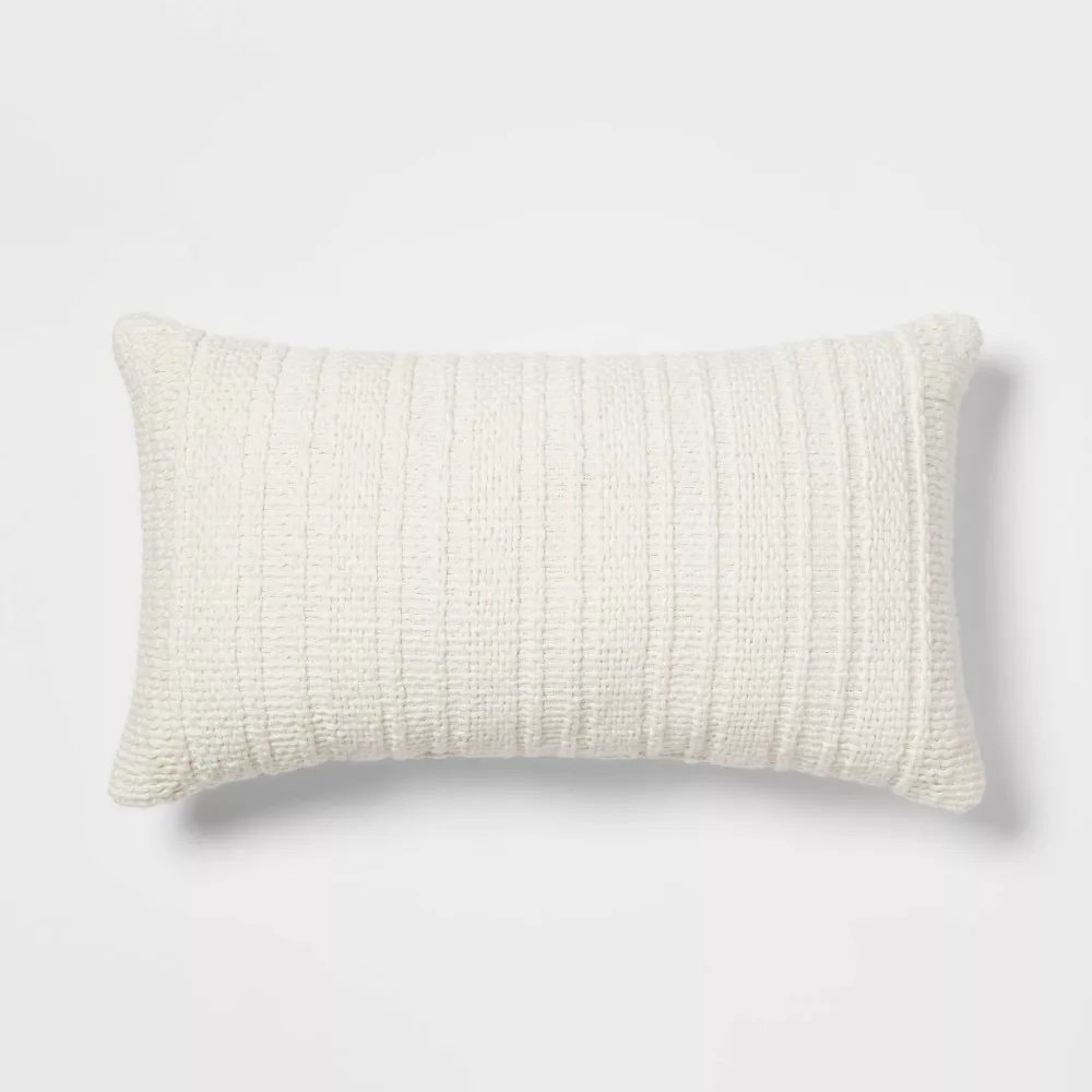 Target - $20 - Oversized Textural Woven Throw Pillow